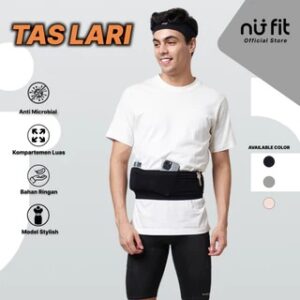 Nu Fit - Tas Lari Pria - Tas Pinggang Olahraga